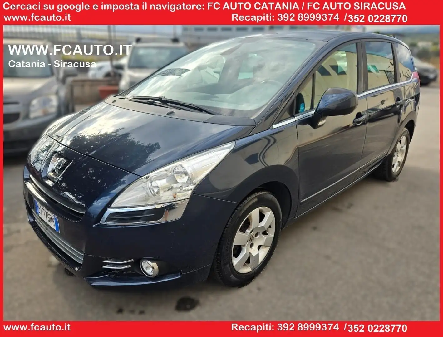 Peugeot 5008 5008 1.6 HDi 115CV Business Bleu - 1