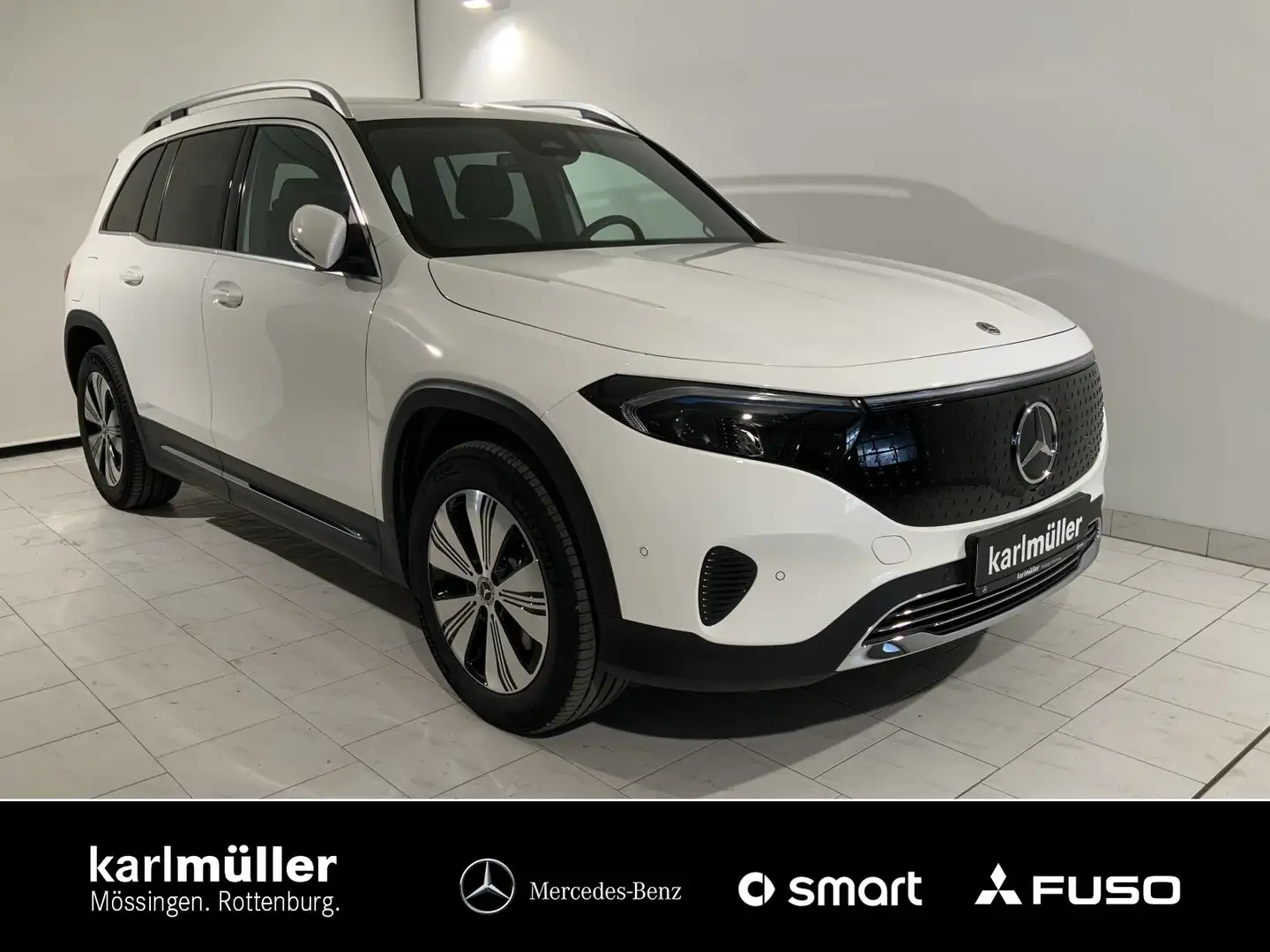 Mercedes-Benz EQB 300 EQB 300 4M el.Heckk.+Apple+RfK+Ambien.+Lenradhz. Blanc - 1