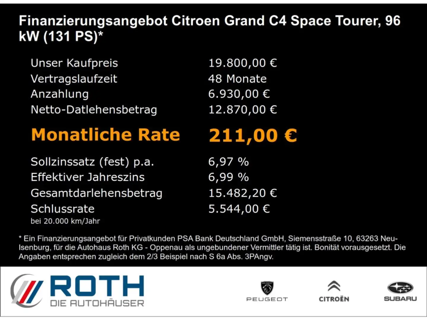 Citroen Grand C4 SpaceTourer BlueHDi 130 Stop&Start EAT8 C Navi Dyn. Kurvenlich Schwarz - 2