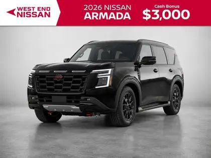 Black 2026 Nissan Armada SUV / Crossover Four-Wheel Drive Automatic