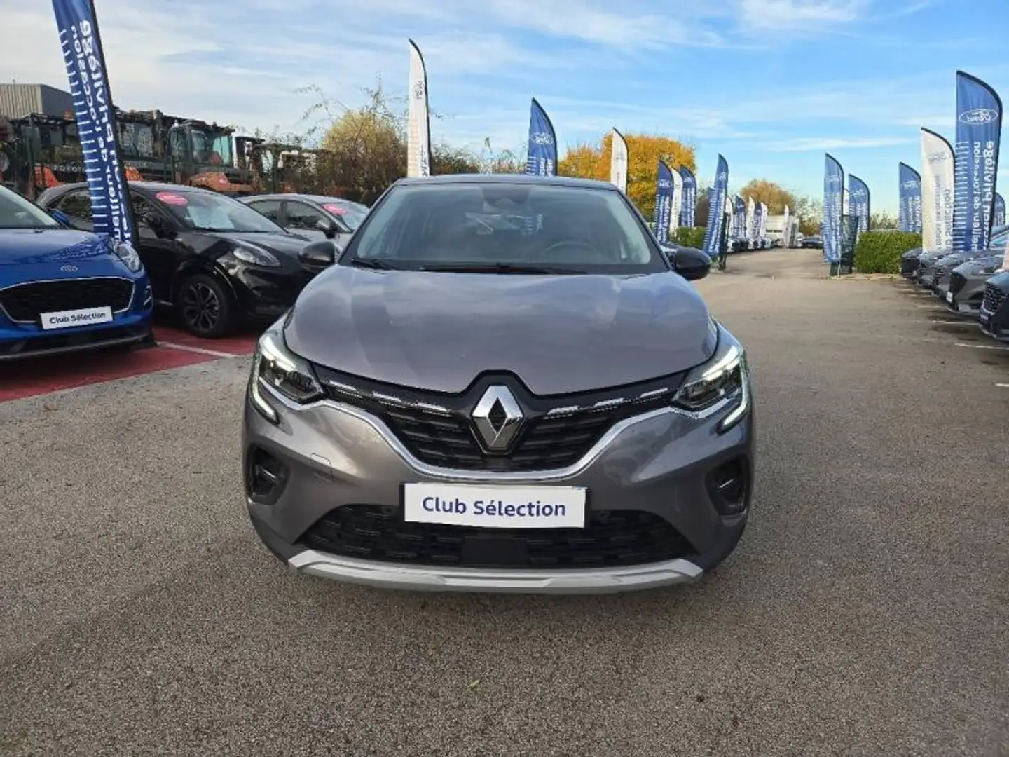 Renault Captur 1.6 E-Tech hybride 145ch Intens -21 Grijs - 2