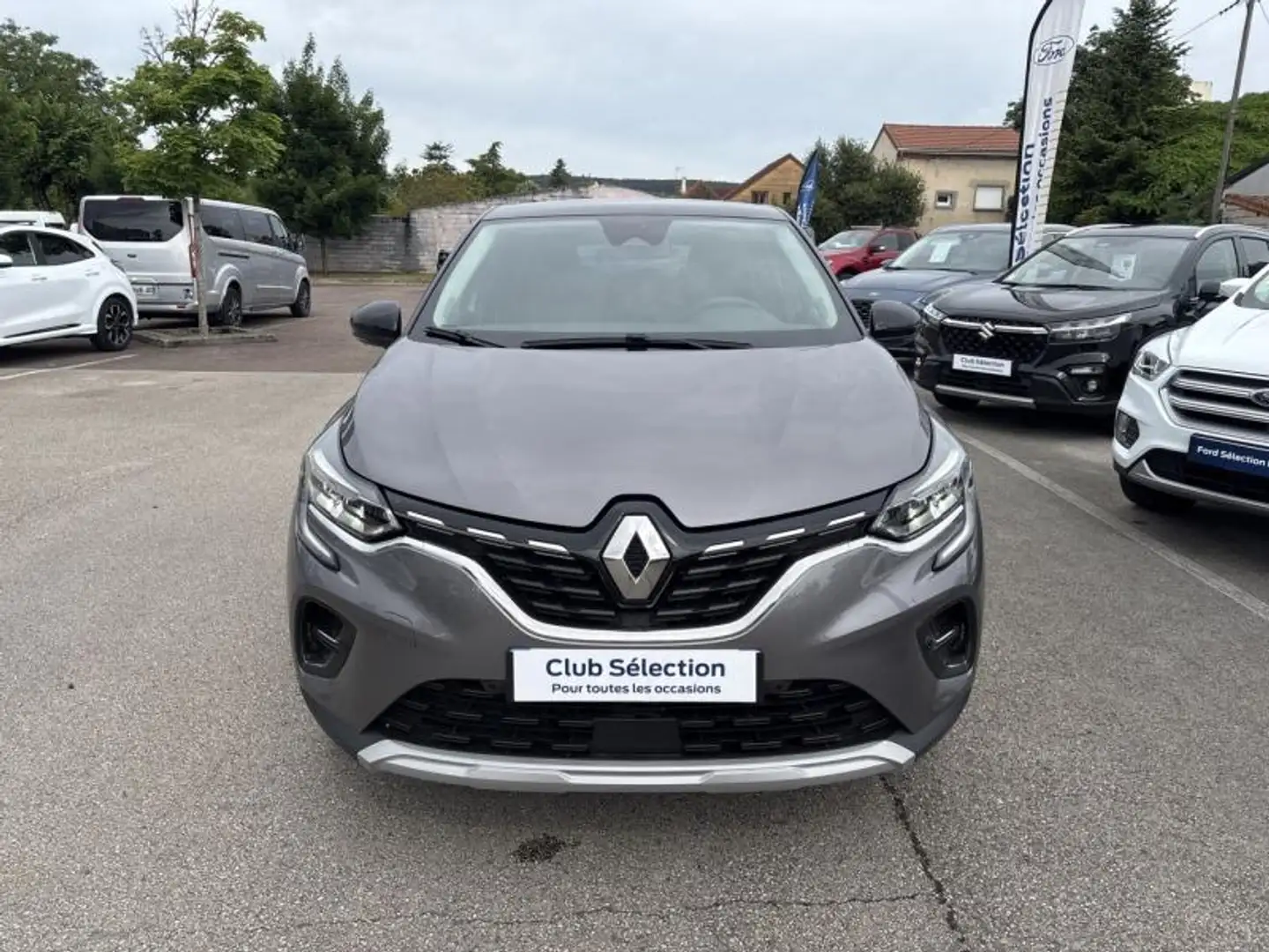 Renault Captur 1.6 E-Tech hybride 145ch Intens -21 Gris - 2