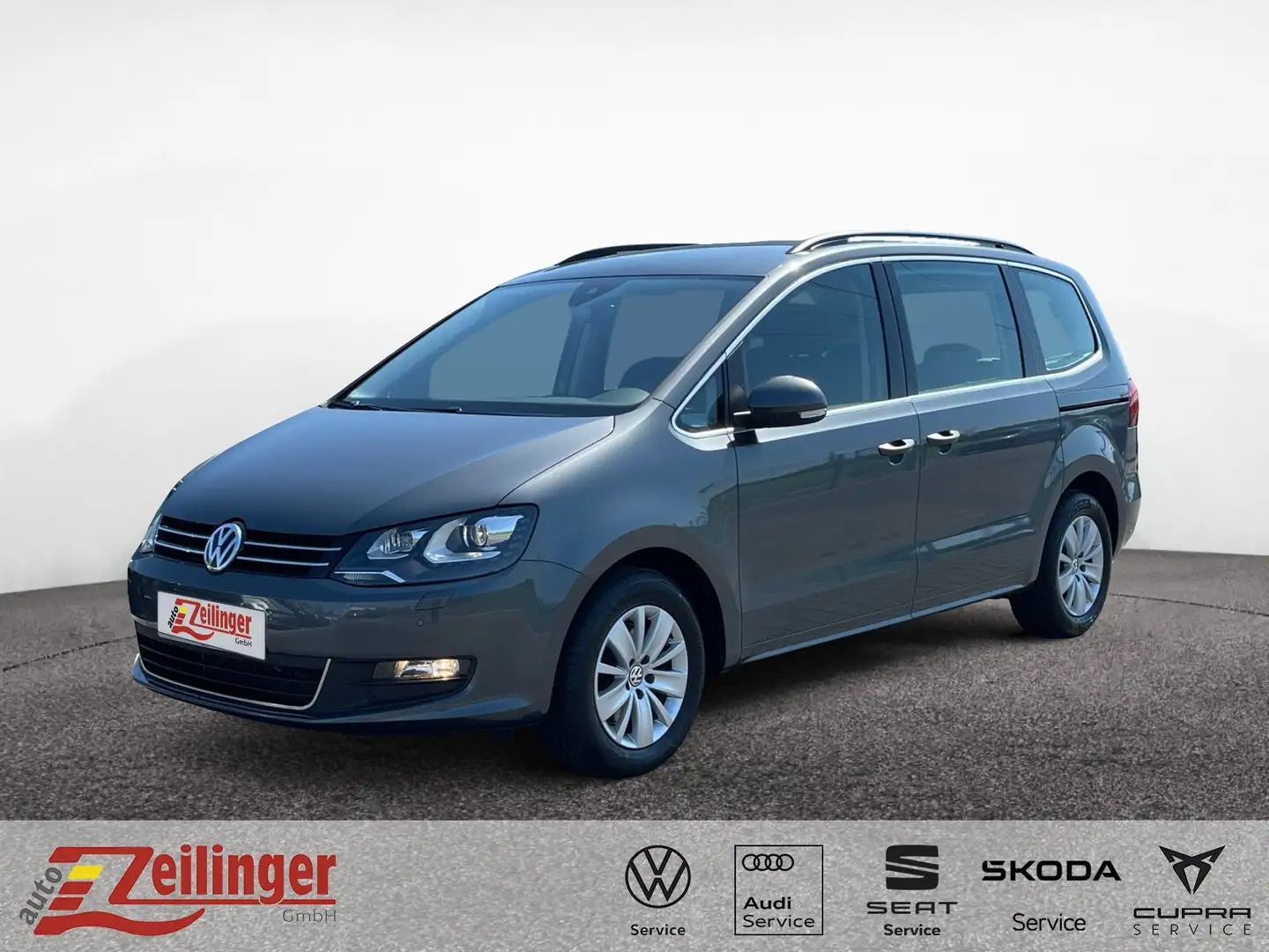 Volkswagen Sharan Comfortline TSI DSG|XENON|NAVI|7-SITZER Grau - 1
