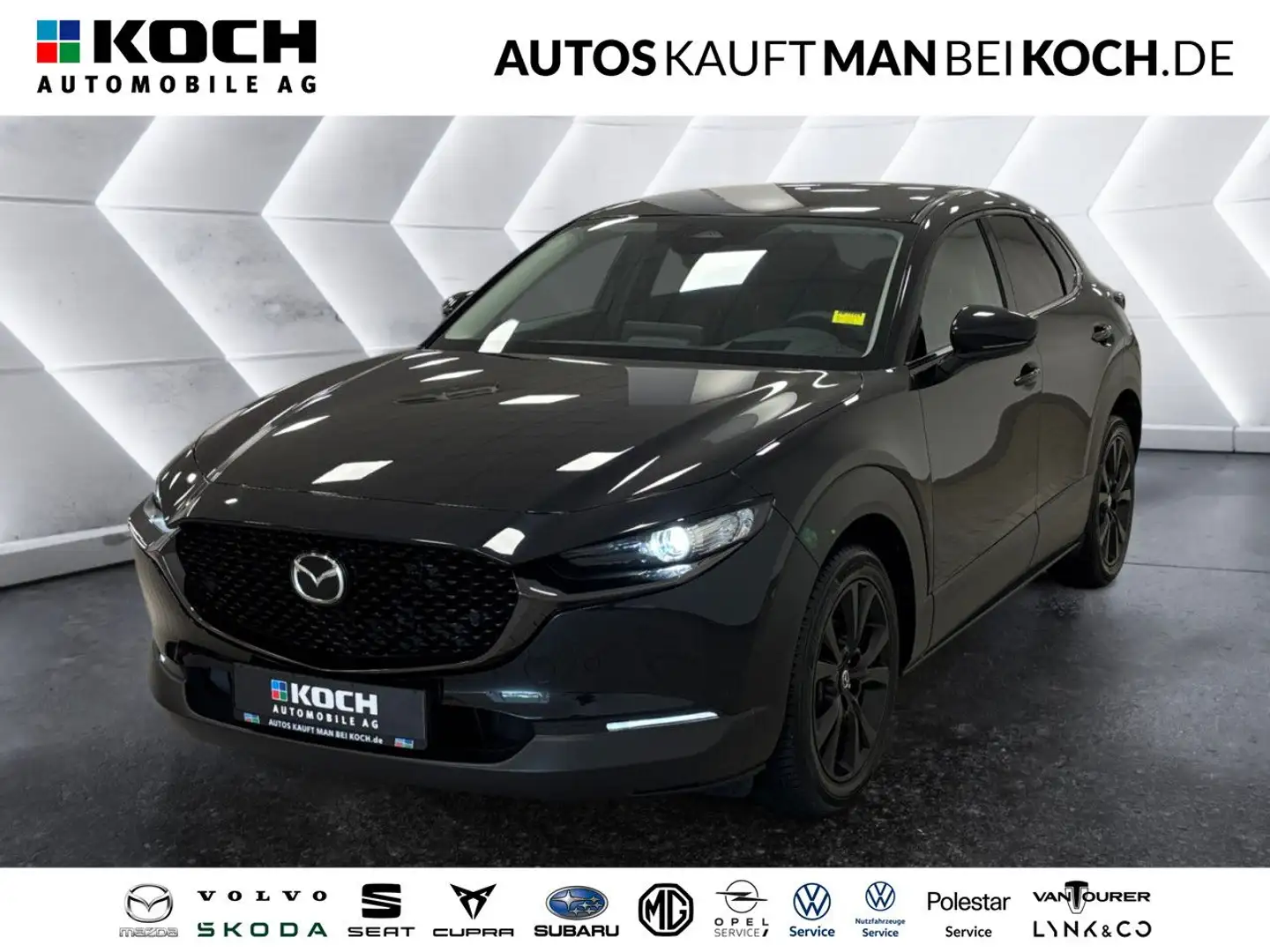 Mazda CX-30 2.0 SKYACTIV-G M Hy. Nagisa AT Navi ACC Schwarz - 1