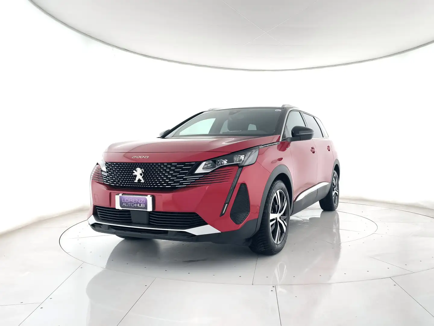 Peugeot 5008 1.5 bluehdi GT Pack s&s 130cv eat8 7P.TI ACC+CAMER Red - 2