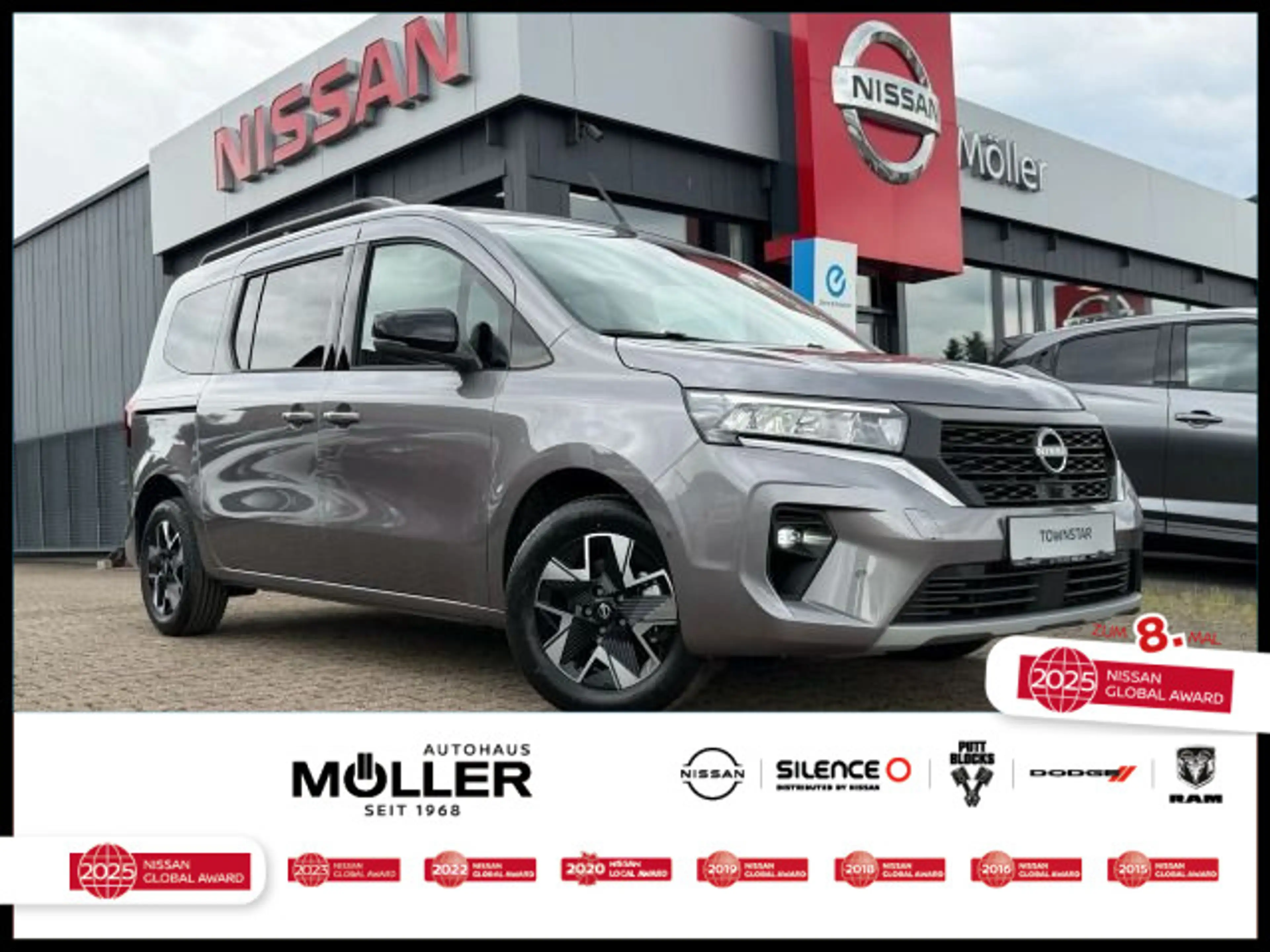 Nissan Townstar Kombi 130PS DCT L2 Tekna 7S