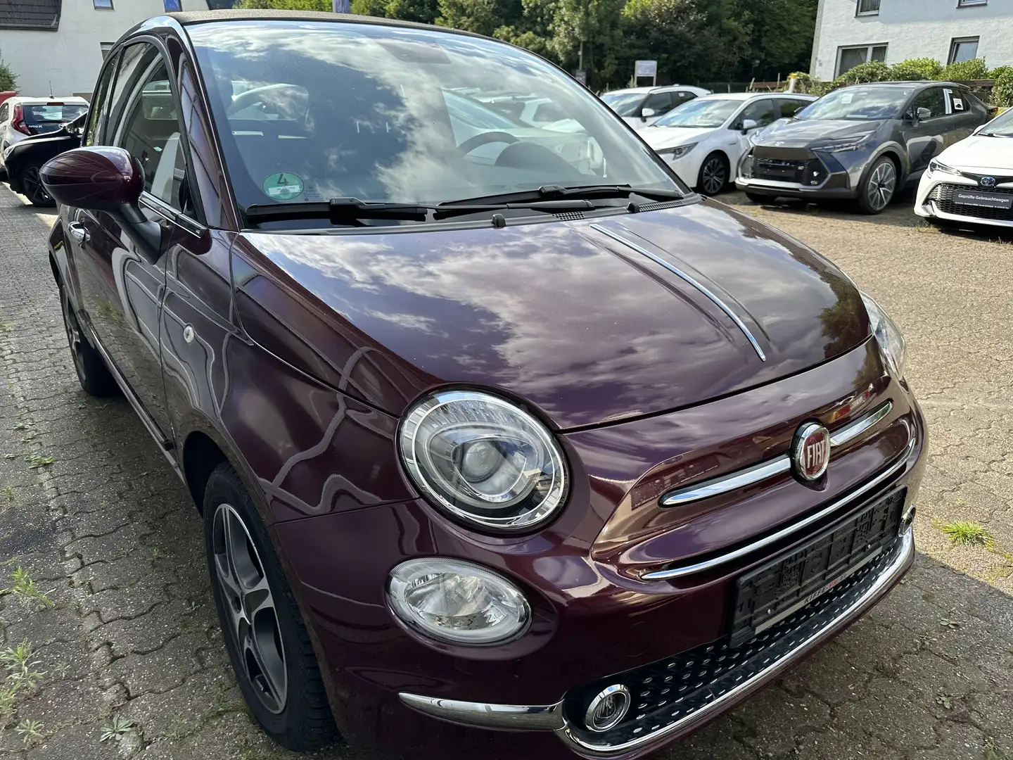 Fiat 500 Star Burdeos - 1