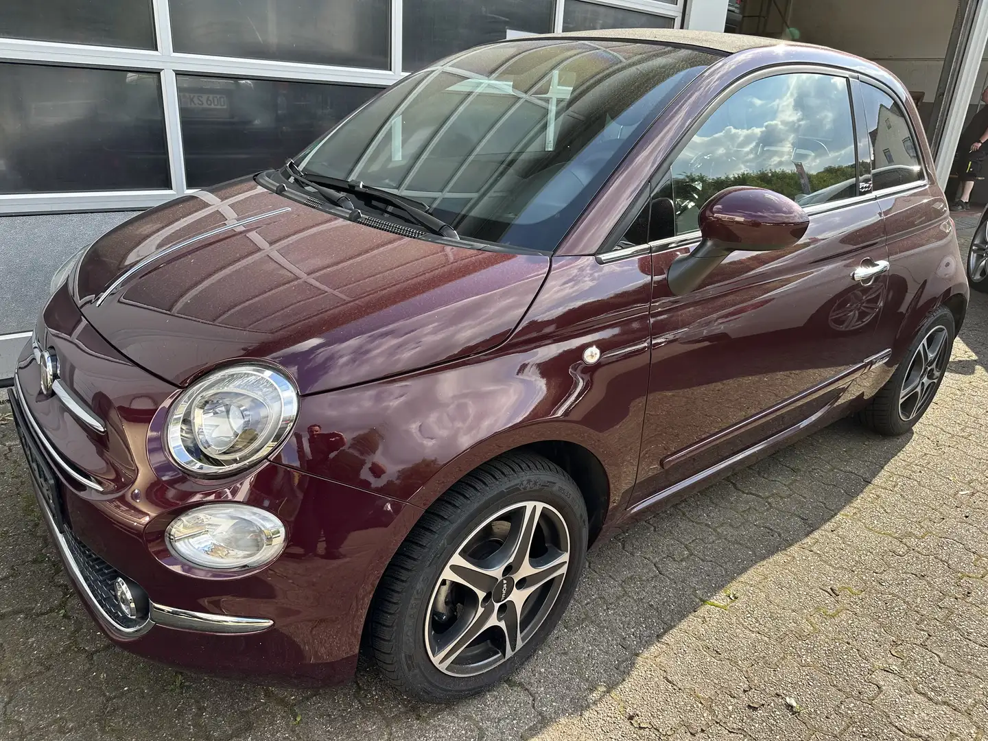 Fiat 500 Star Burdeos - 2