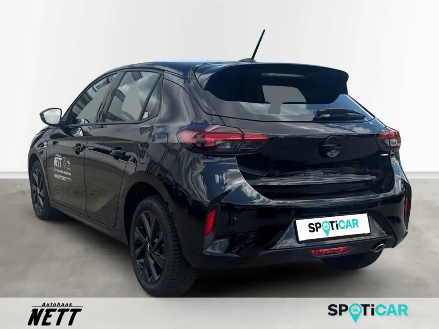Opel Corsa GS Mild-Hybrid 110PS 6-Gang e-DCT Schwarz - 2