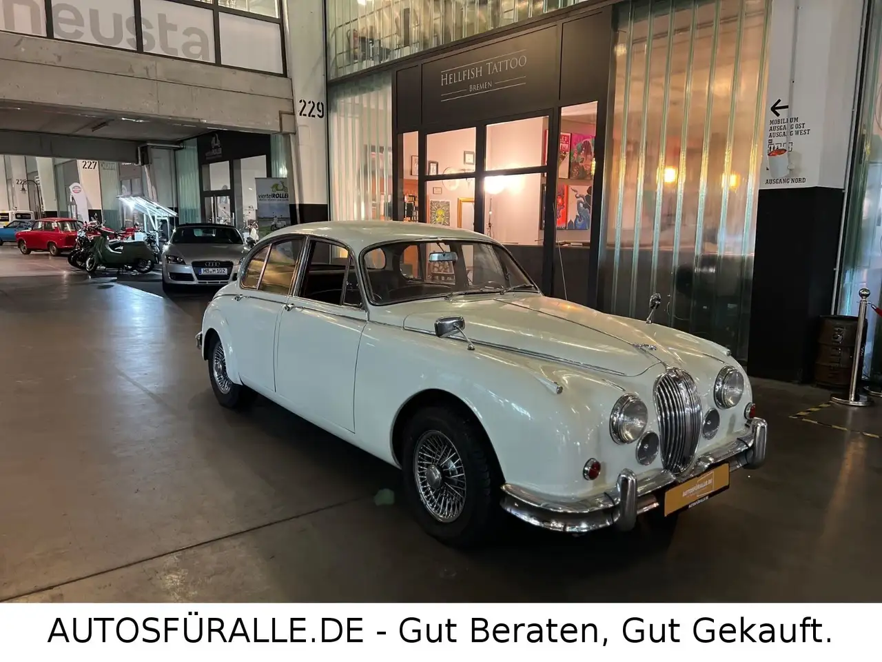 Jaguar MK II *Motor 3.8l*Leder*Autom.*220ps*59tkm*Top!, foto 4