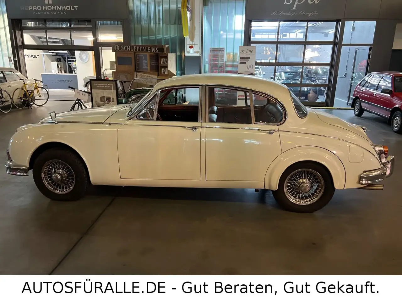 Jaguar MK II *Motor 3.8l*Leder*Autom.*220ps*59tkm*Top!, foto 7