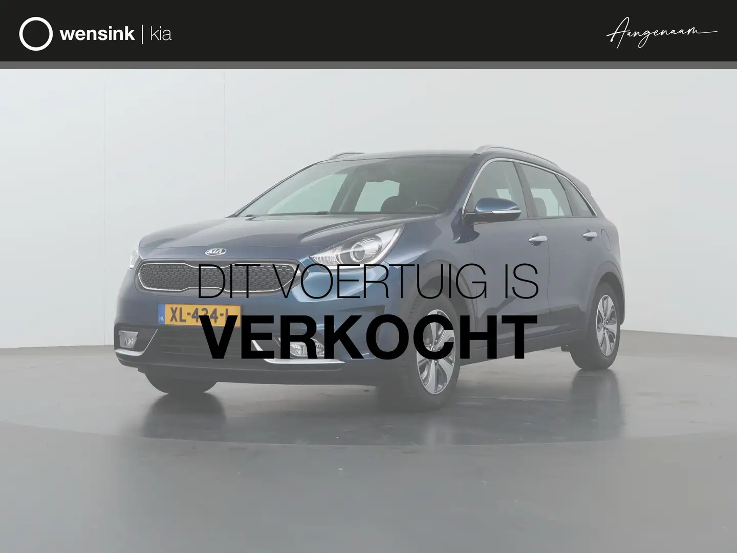 Kia Niro 1.6 GDi Hybrid DynamicLine | Trekhaak | Navigatie Blauw - 1
