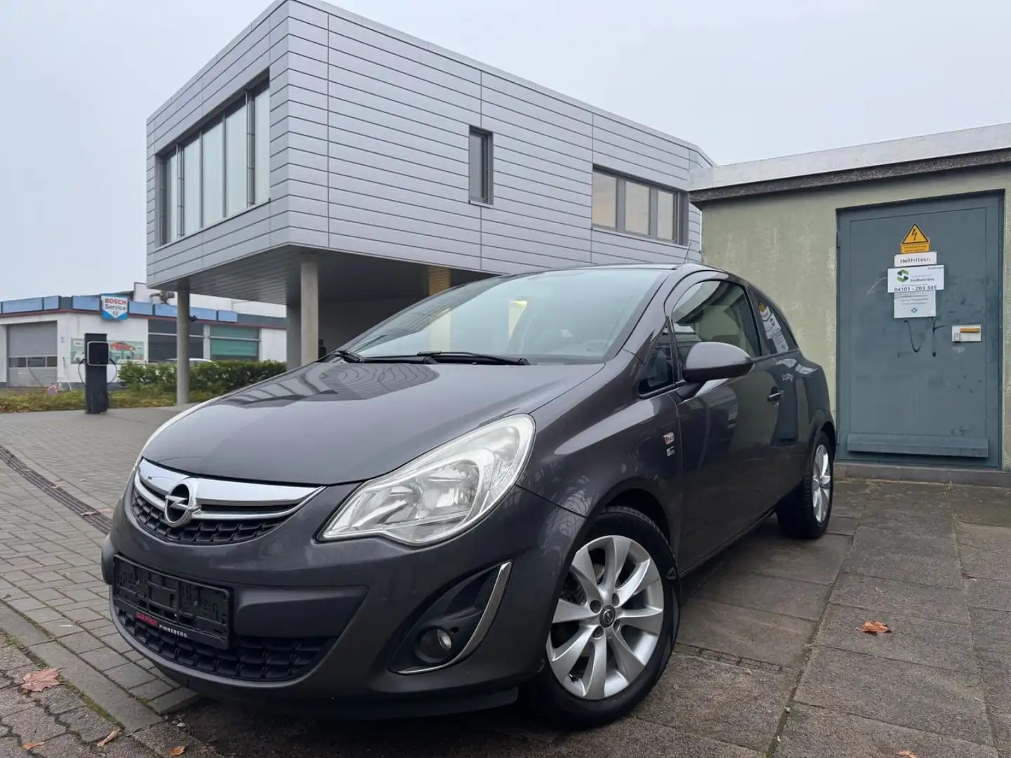 Opel Corsa D 150 Jahre Opel KLIMA LENKRAD/SITZHEIZUNG Gris - 2