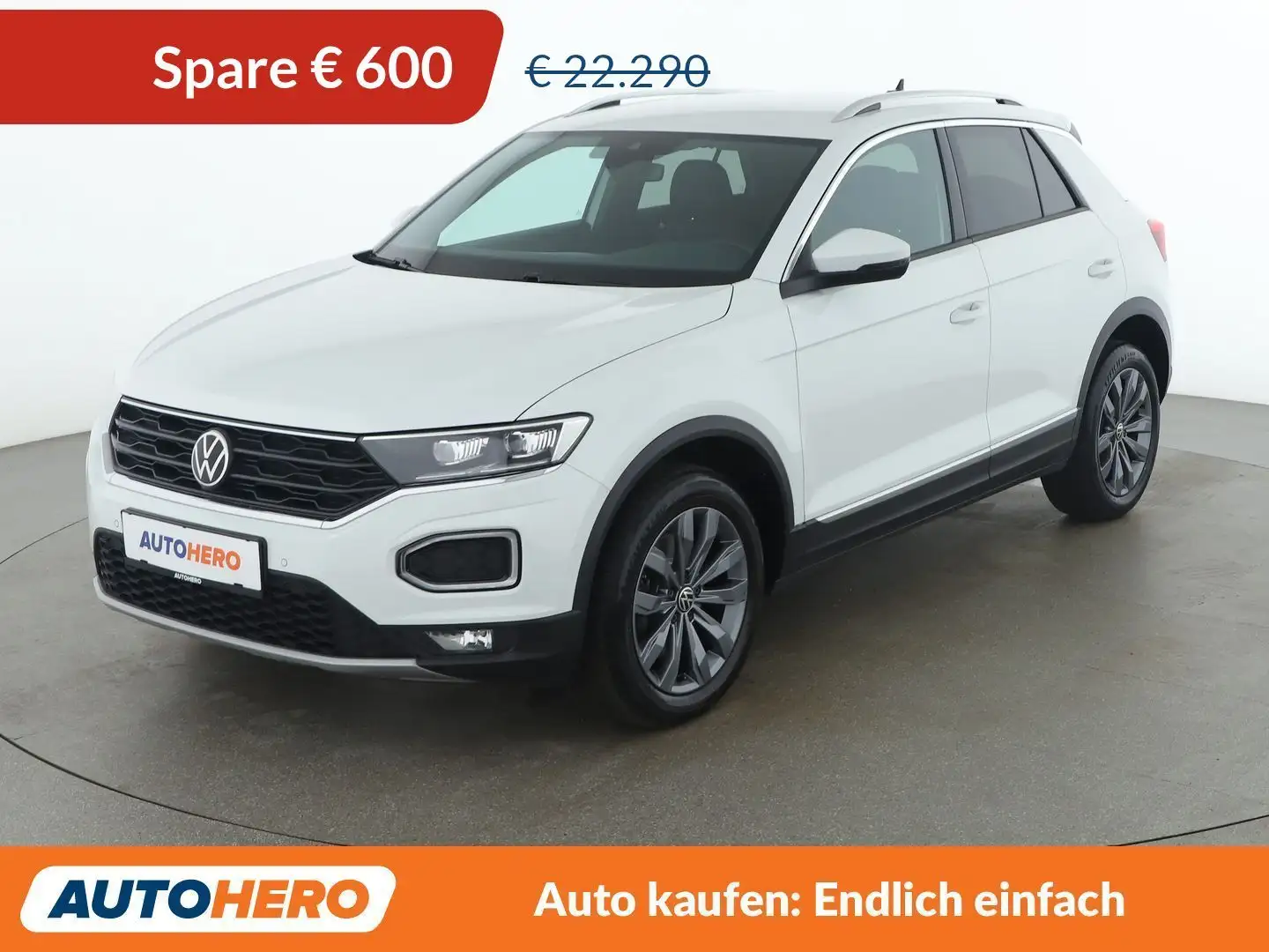 Volkswagen T-Roc 1.5 TSI ACT Sport Weiß - 1