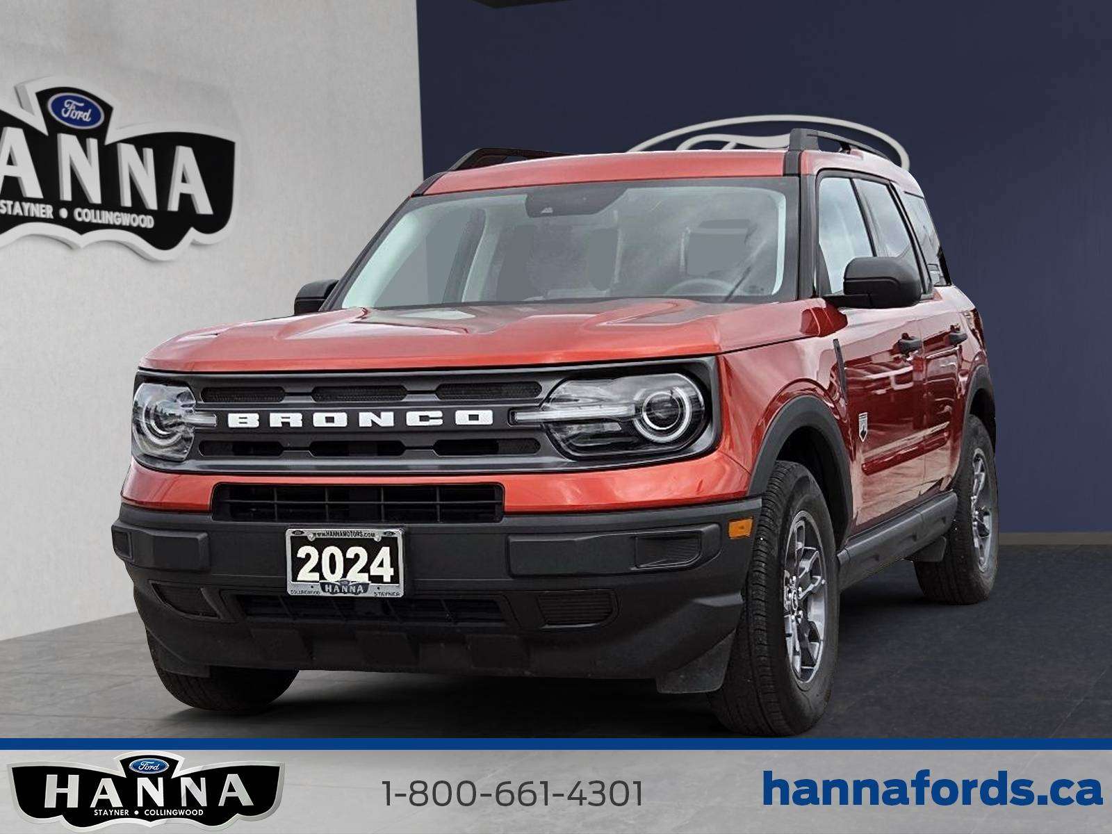 Red 2024 Ford Bronco Sport SUV / Crossover All-Wheel Drive 8-Speed Automatic