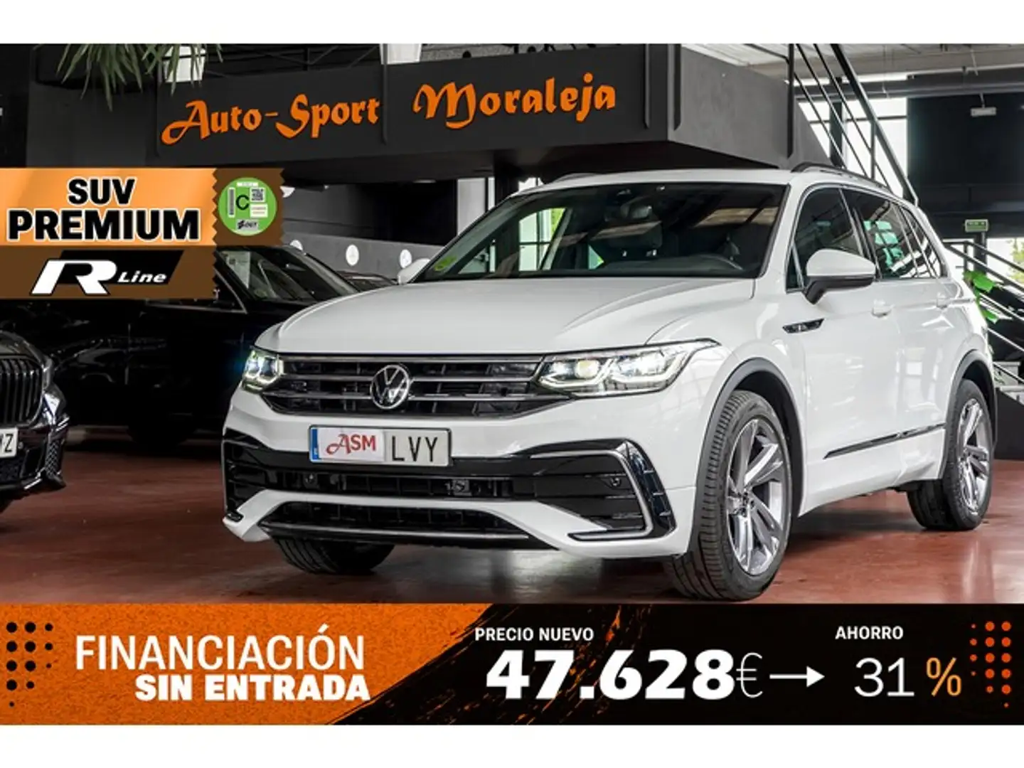 Volkswagen Tiguan 2.0TDI R-Line DSG 110kW Blanco - 1