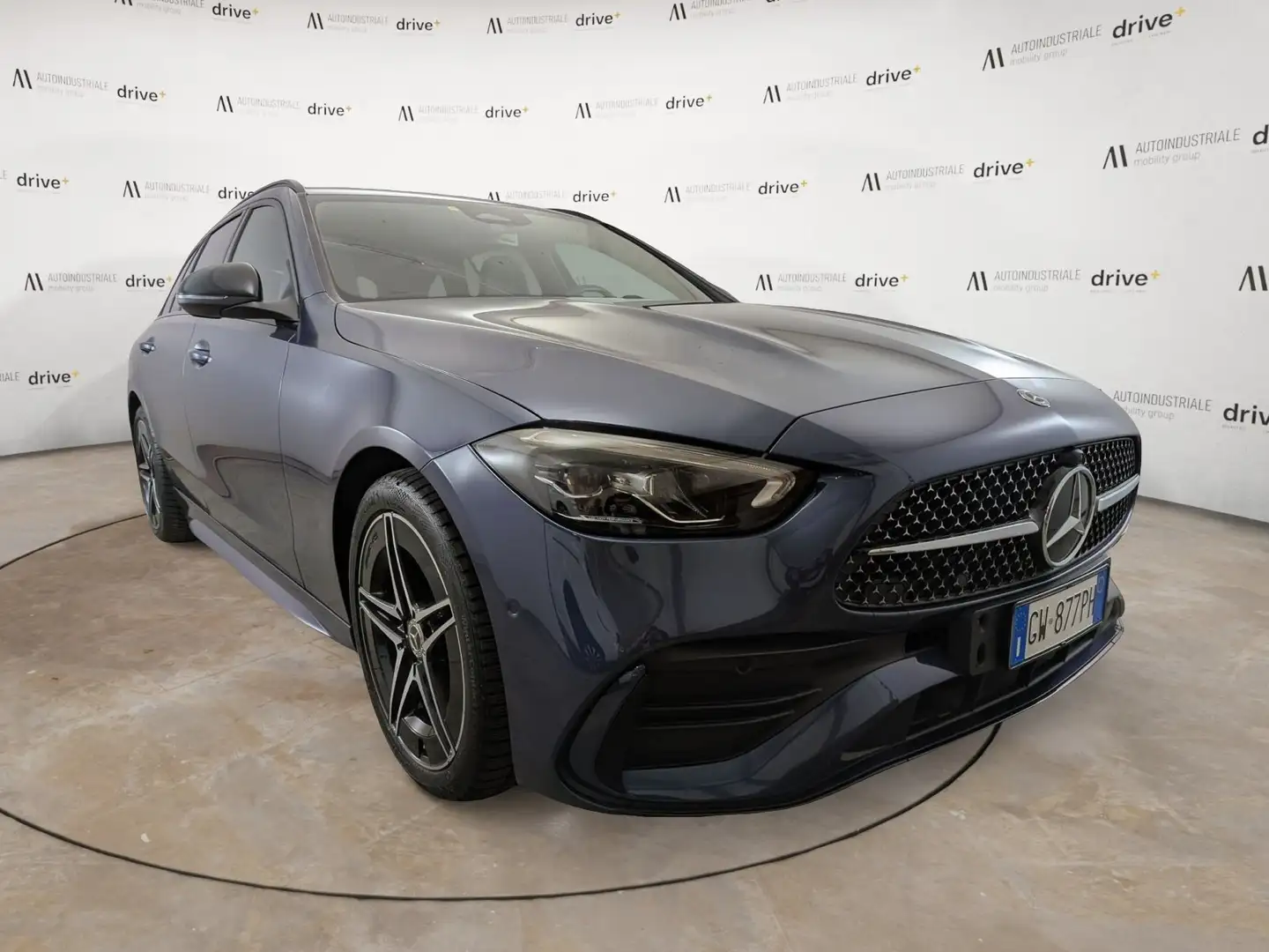 Mercedes-Benz C 220 220 d MHEV S.W. 4MATIC AMG LINE PREMIUM Bleu - 2