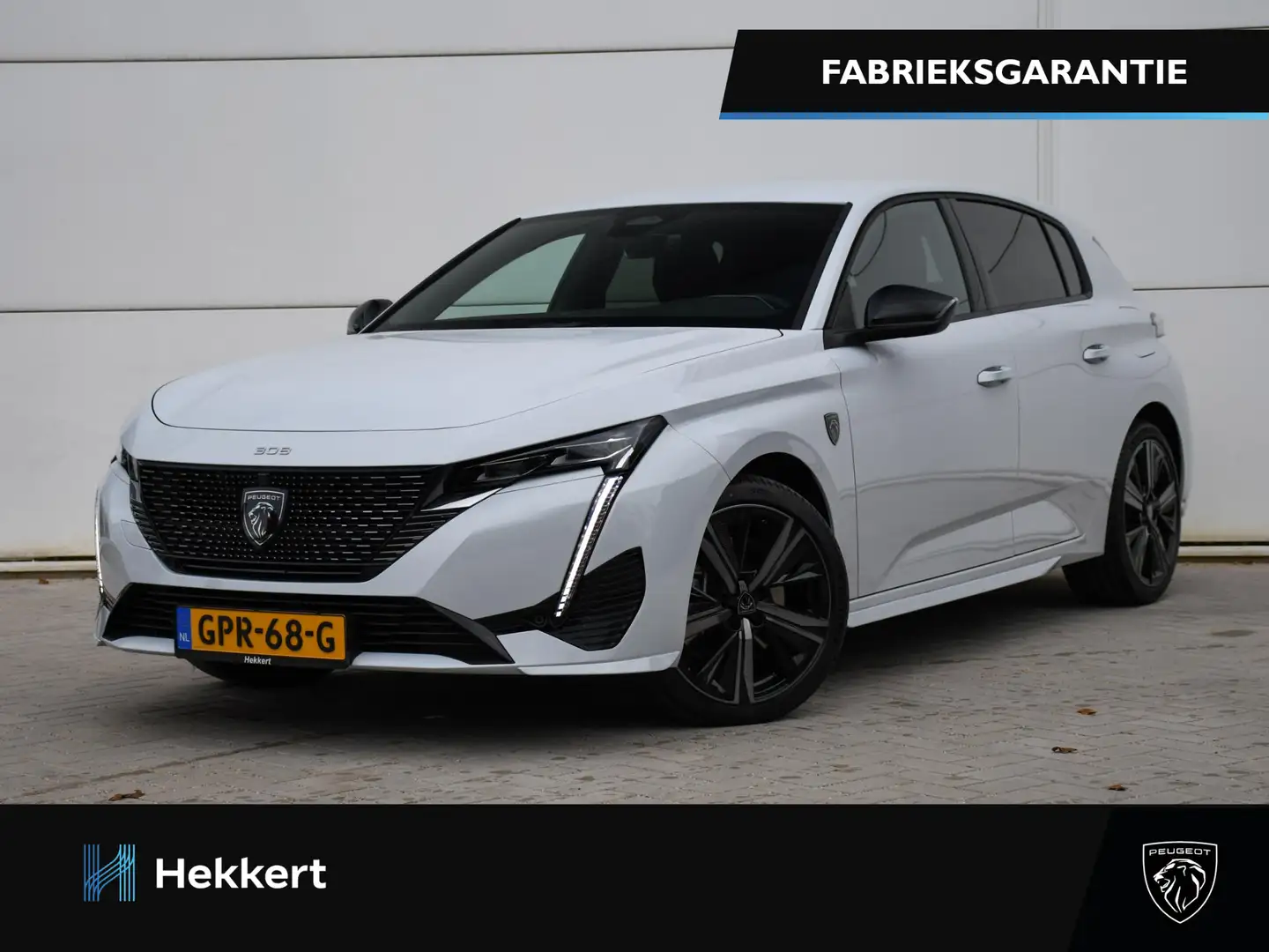 Peugeot 308 GT 1.6 PHEV 180pk Automaat HALF-LEDER | PDC + CAM. Blanco - 1