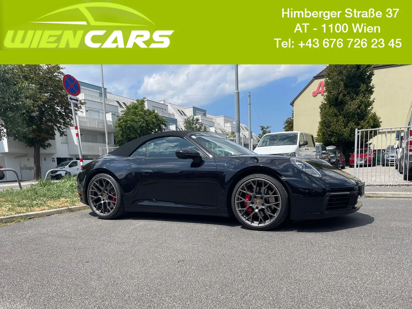 Porsche 992 911 Carrera 4S Cabrio*BOSE*Approved*Mtrx.LED Schwarz - 1