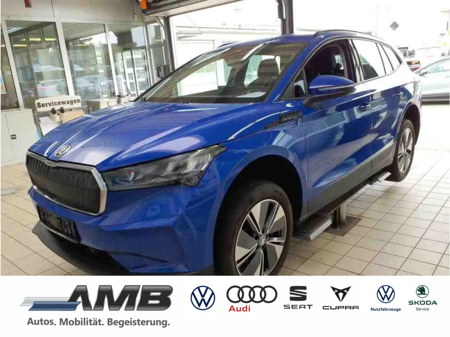 Skoda Enyaq 60 Loft/AHK/LED/Navi/RFKamera Blau - 1