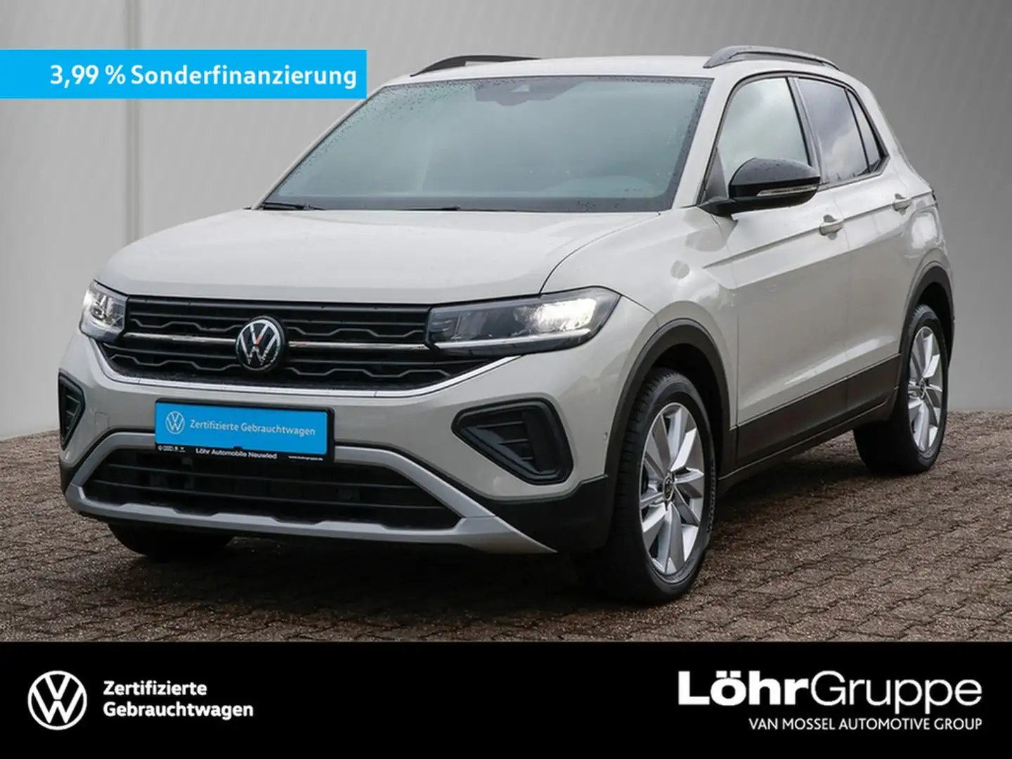 Volkswagen T-Cross 1.0 TSI DSG GOAL + /LED/AHK/Navi/ACC/DAB Grau - 1