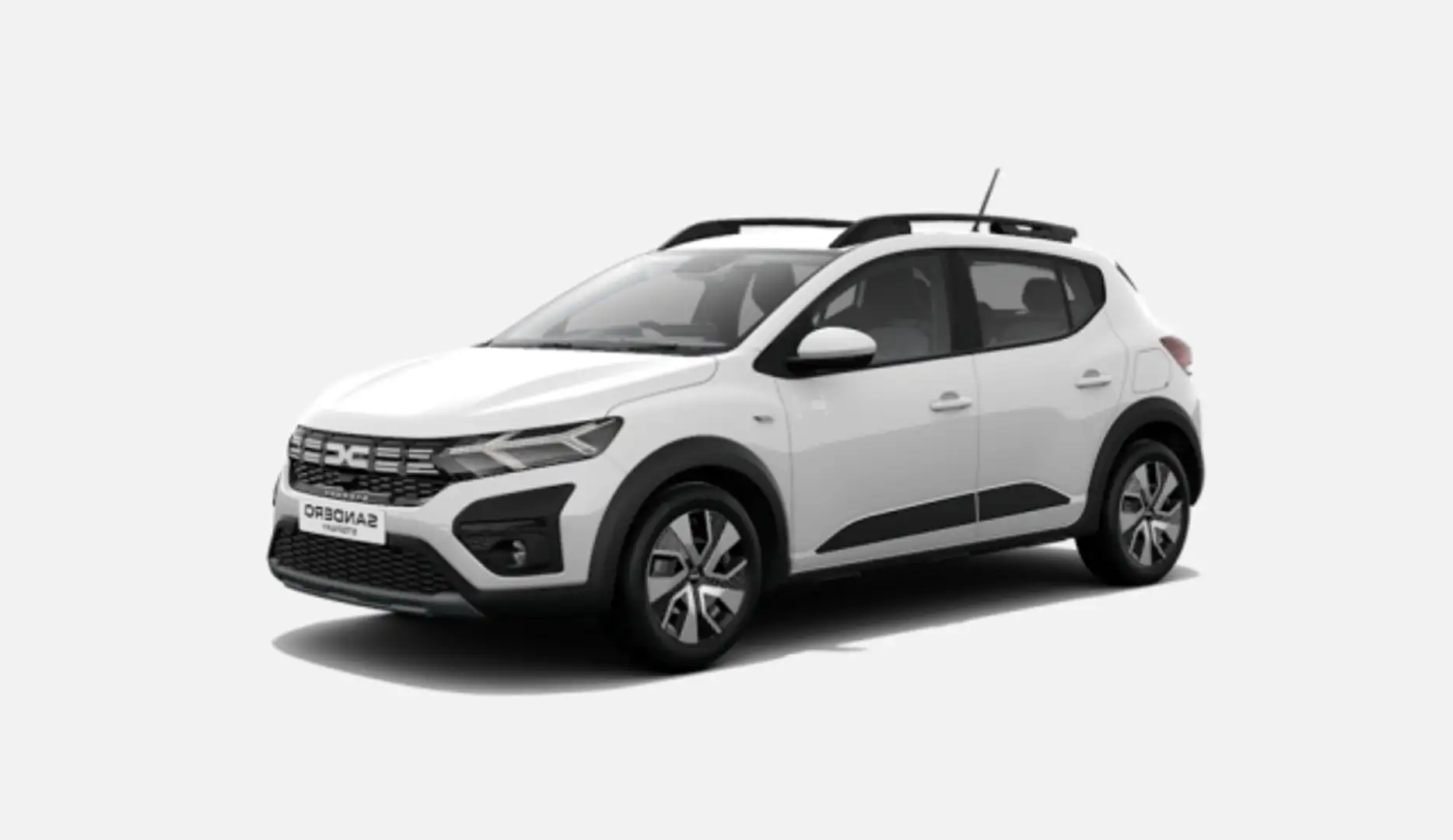 Dacia Sandero Stepway Expression 1,0 TCe 90 Weiß - 1