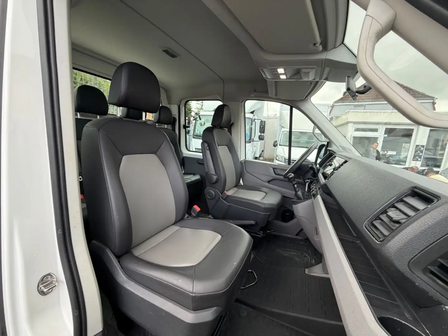 Volkswagen CRAFTER DoKa DREISEITENKIPPER AHK KLIMA NAVI SHZ Wit - 2