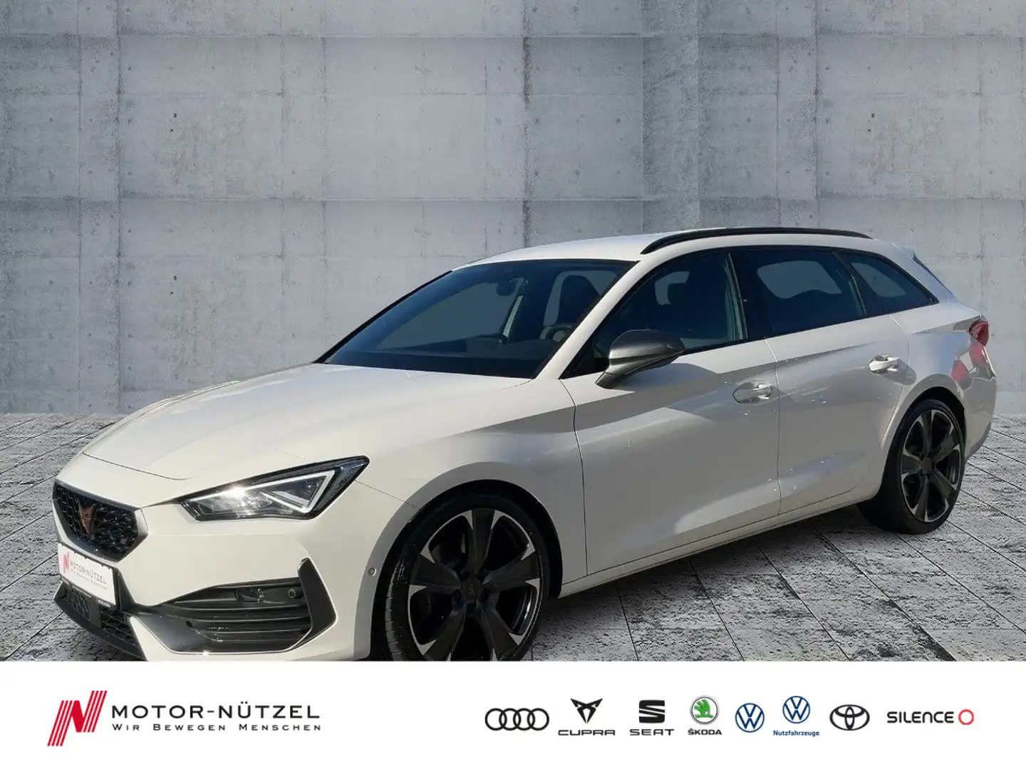 CUPRA Leon ST VZ 2.0 TSI 4DRIVE LED+NAVI+ACC+SHZ+DAB Weiß - 1