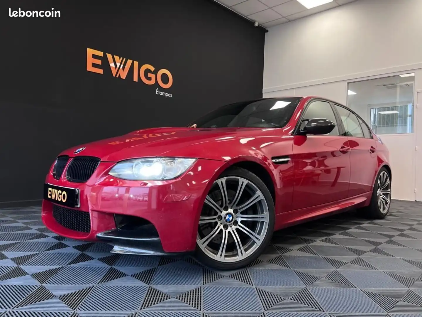 BMW M3 E90 V8 4.0L 420ch BOITE MANUELLE SIEGES CHAUFFANTS Rouge - 1