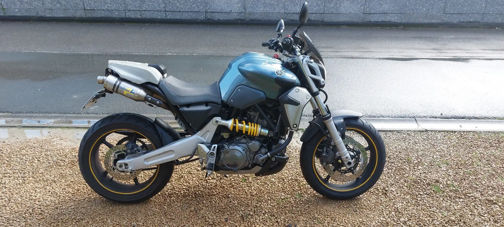 Yamaha MT-03 Bleu - 2