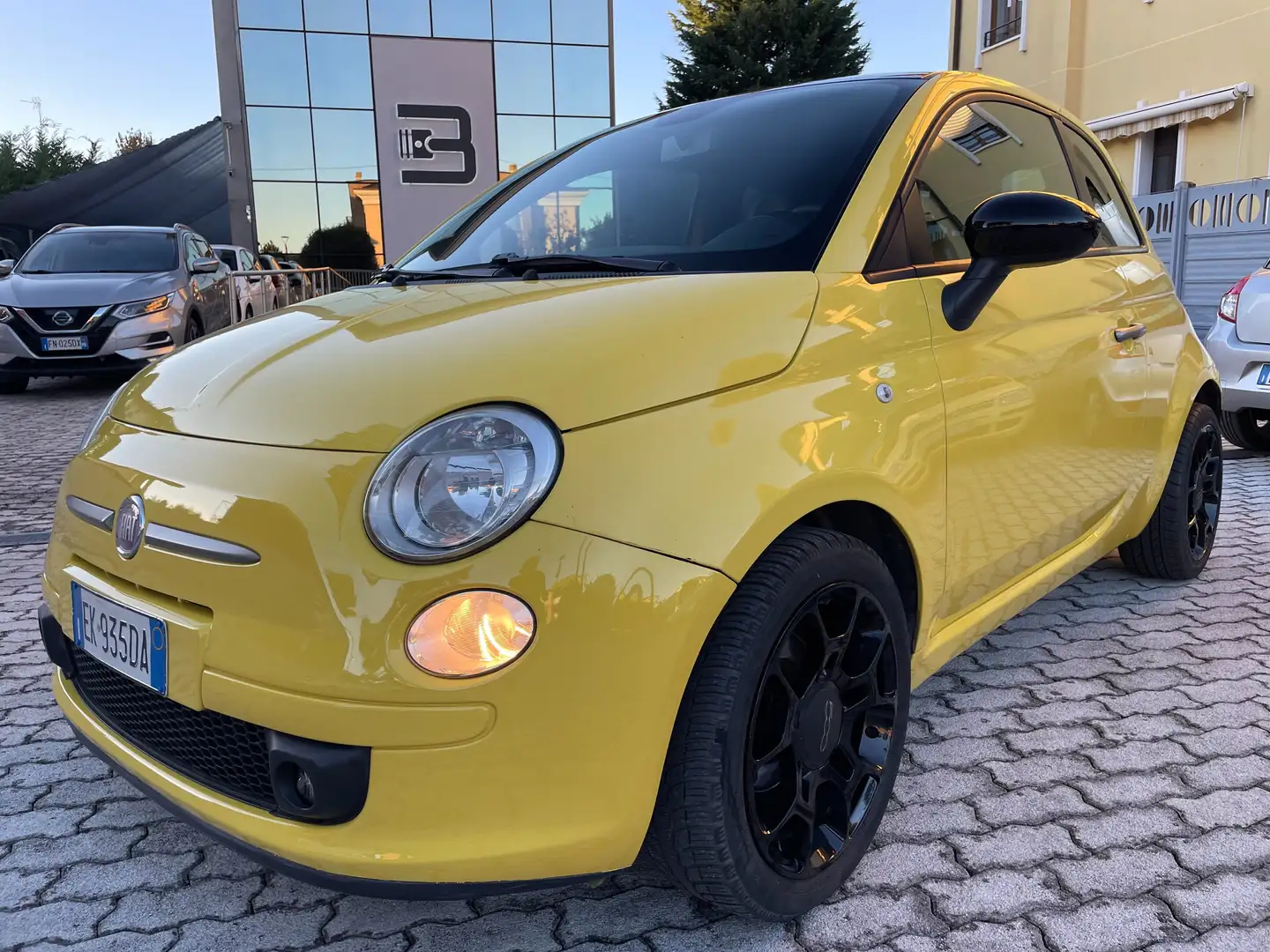 Fiat 500 500 0.9 t.air t. Matt Black 85cv AUTOMATICO NUOVO! Jaune - 1