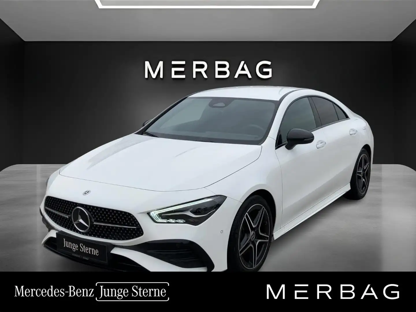 Mercedes-Benz CLA 180 Coupé AMG Line Premium Facelift Blanc - 1