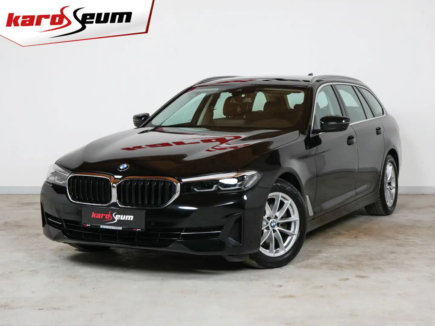BMW 520 d Touring *LEDER*RFK*SHZ*VIRTUAL*TEMPO*PDC* Nero - 1