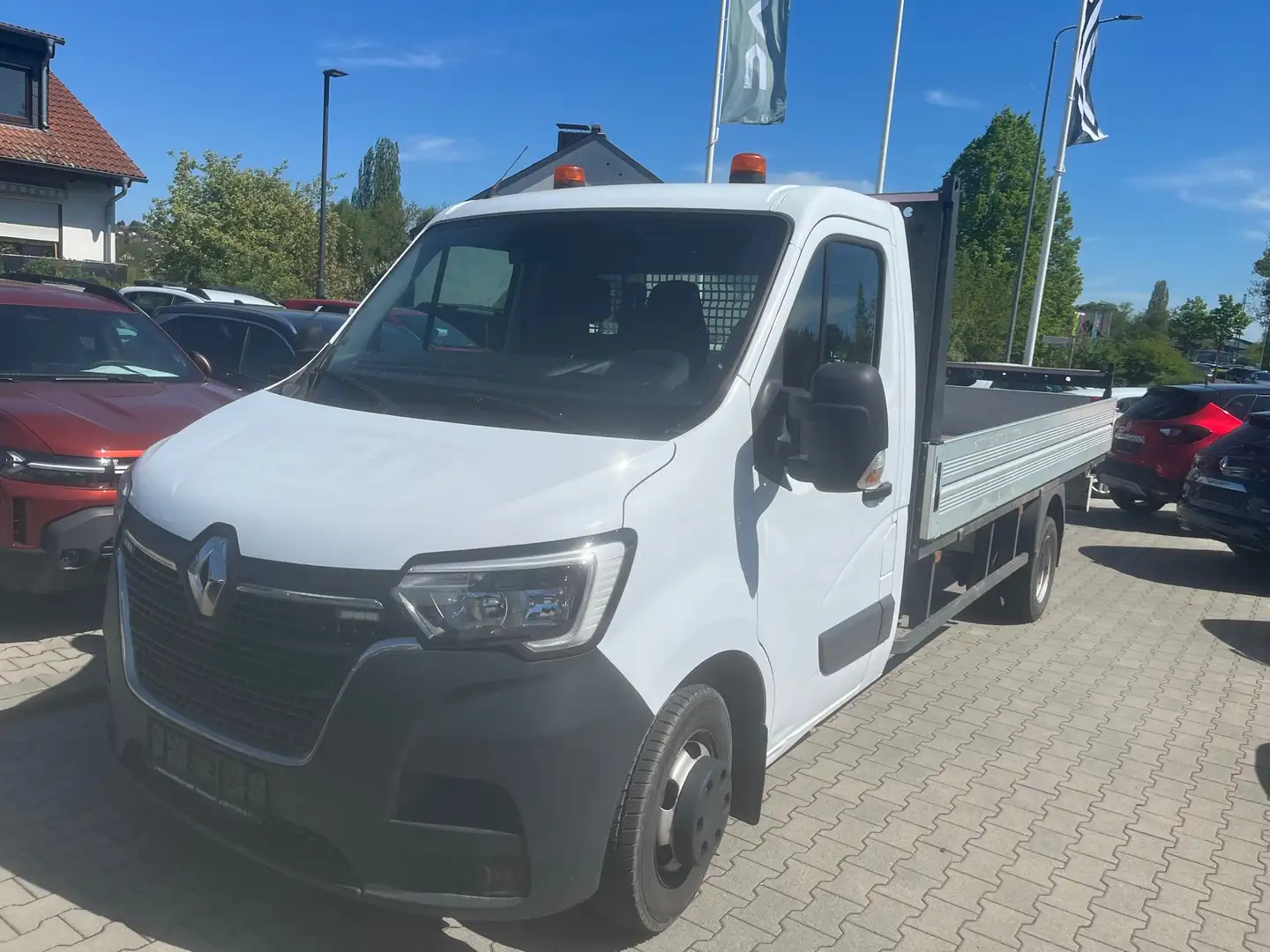 Renault Master Pritsche L4H1 4,5t Weiß - 1