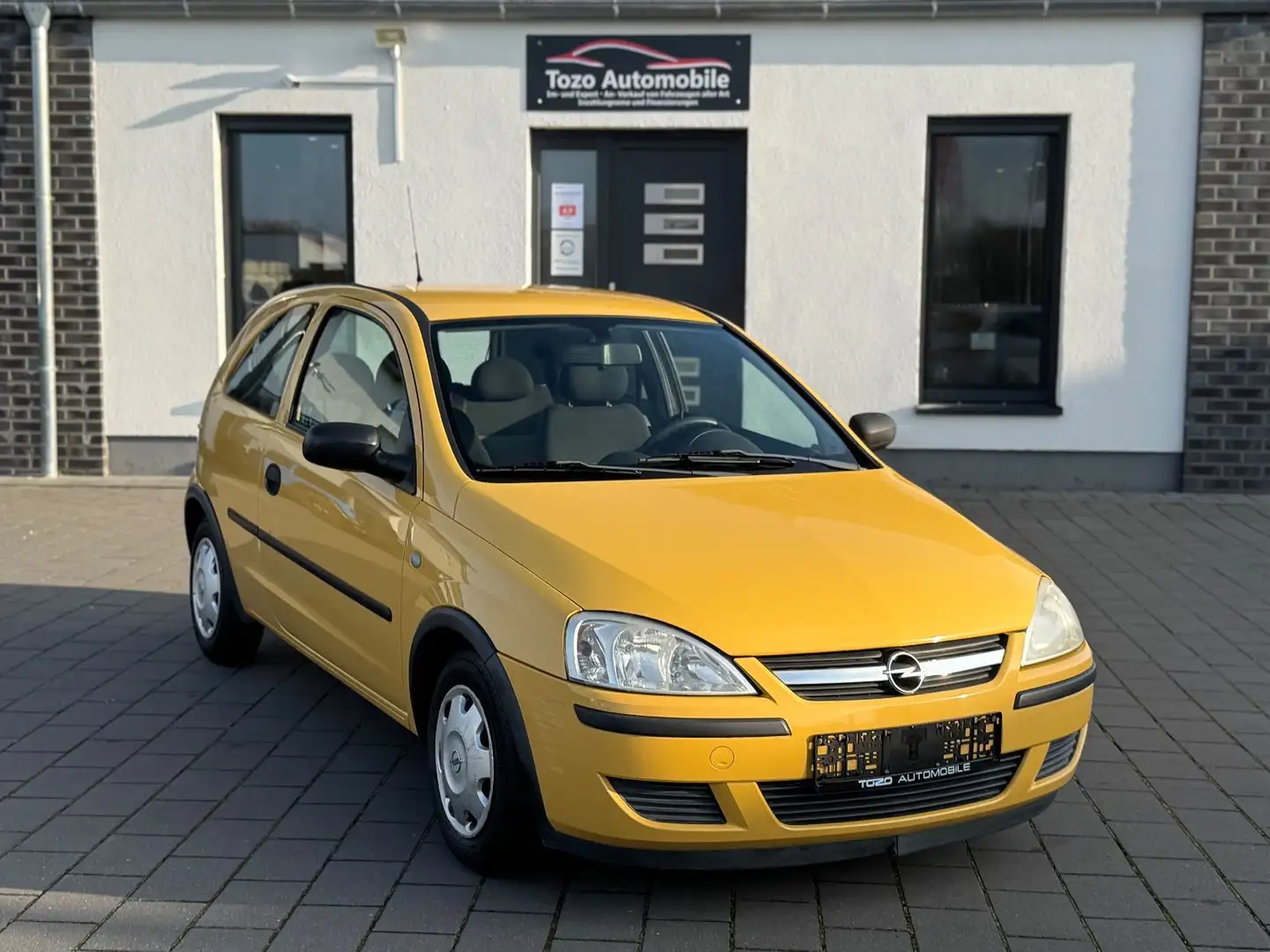 Opel Corsa C *KLIMA*SERVO*GUTER ZUSTAND*TÜV* Gelb - 1