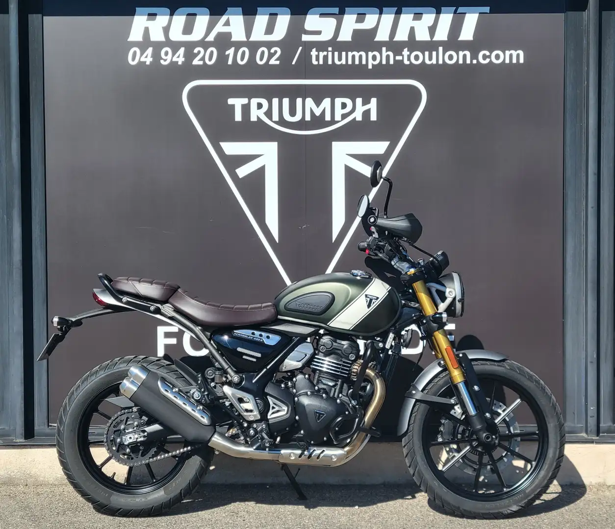 Triumph Scrambler 400 X Vert - 1