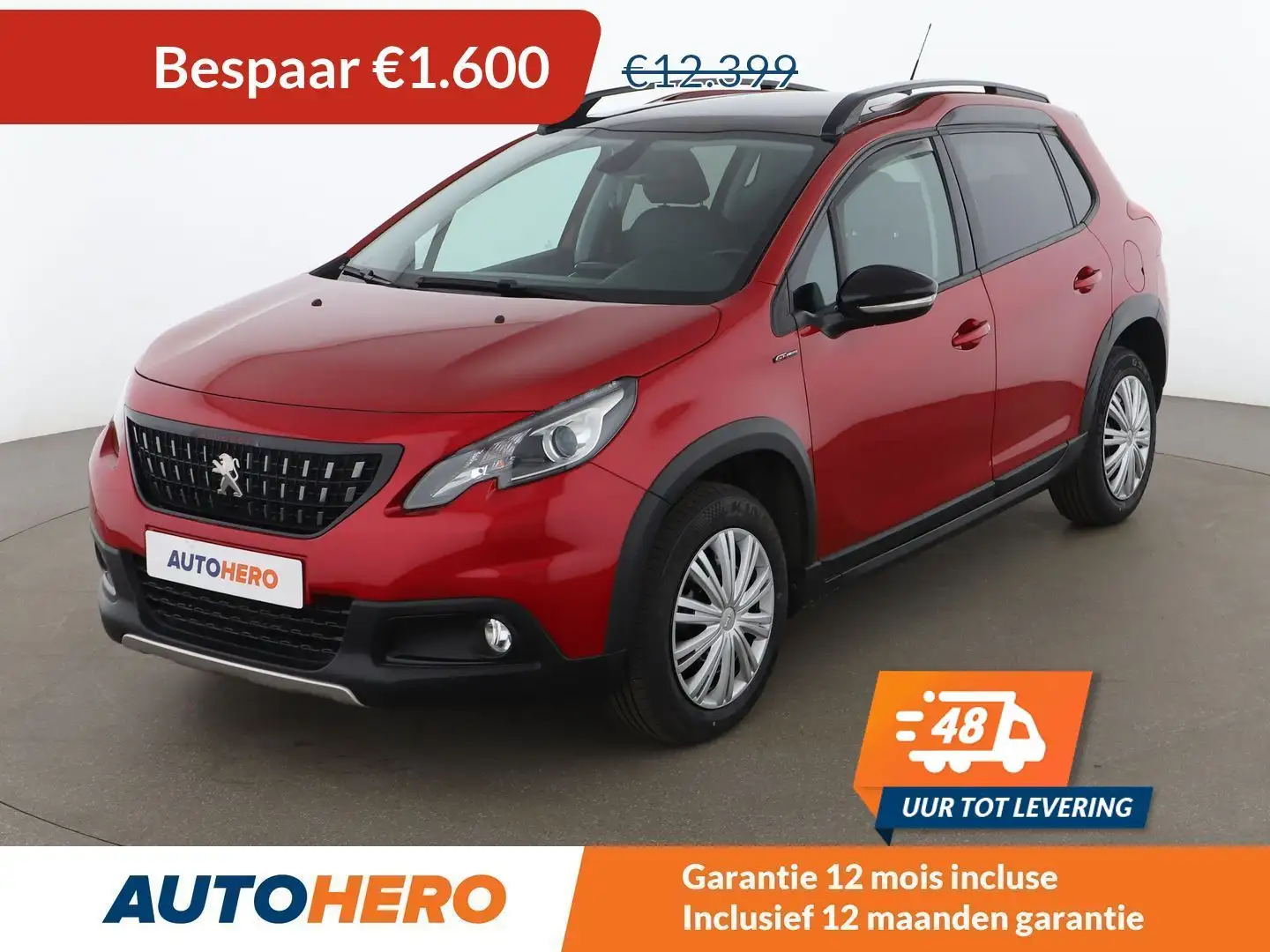 Peugeot 2008 1.5 Blue-HDi Allure Rood - 1