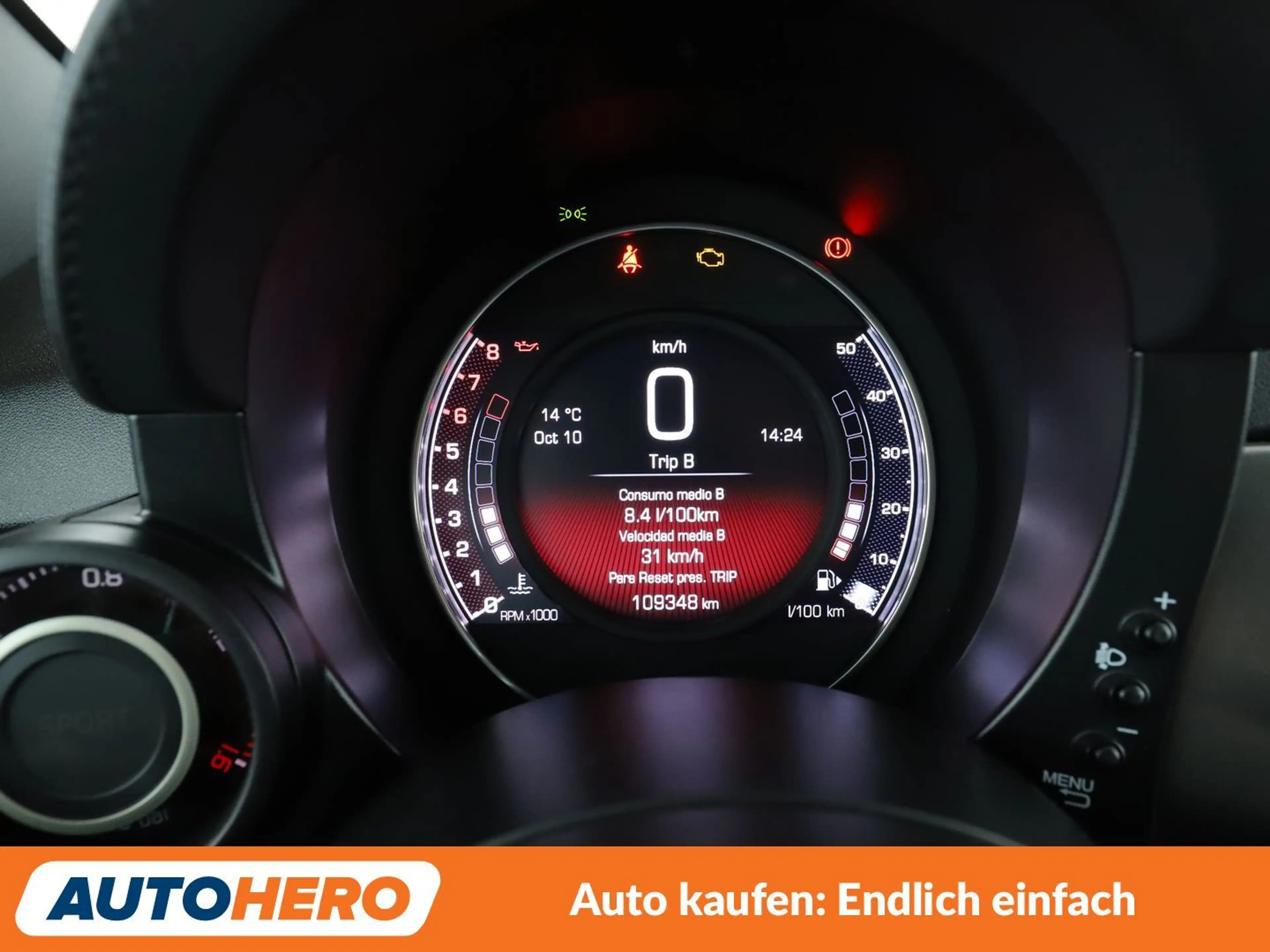 Abarth 595 1.4 Turbo Turismo*NAVI*PDC*KLIMA*GARANTIE* — photo 11