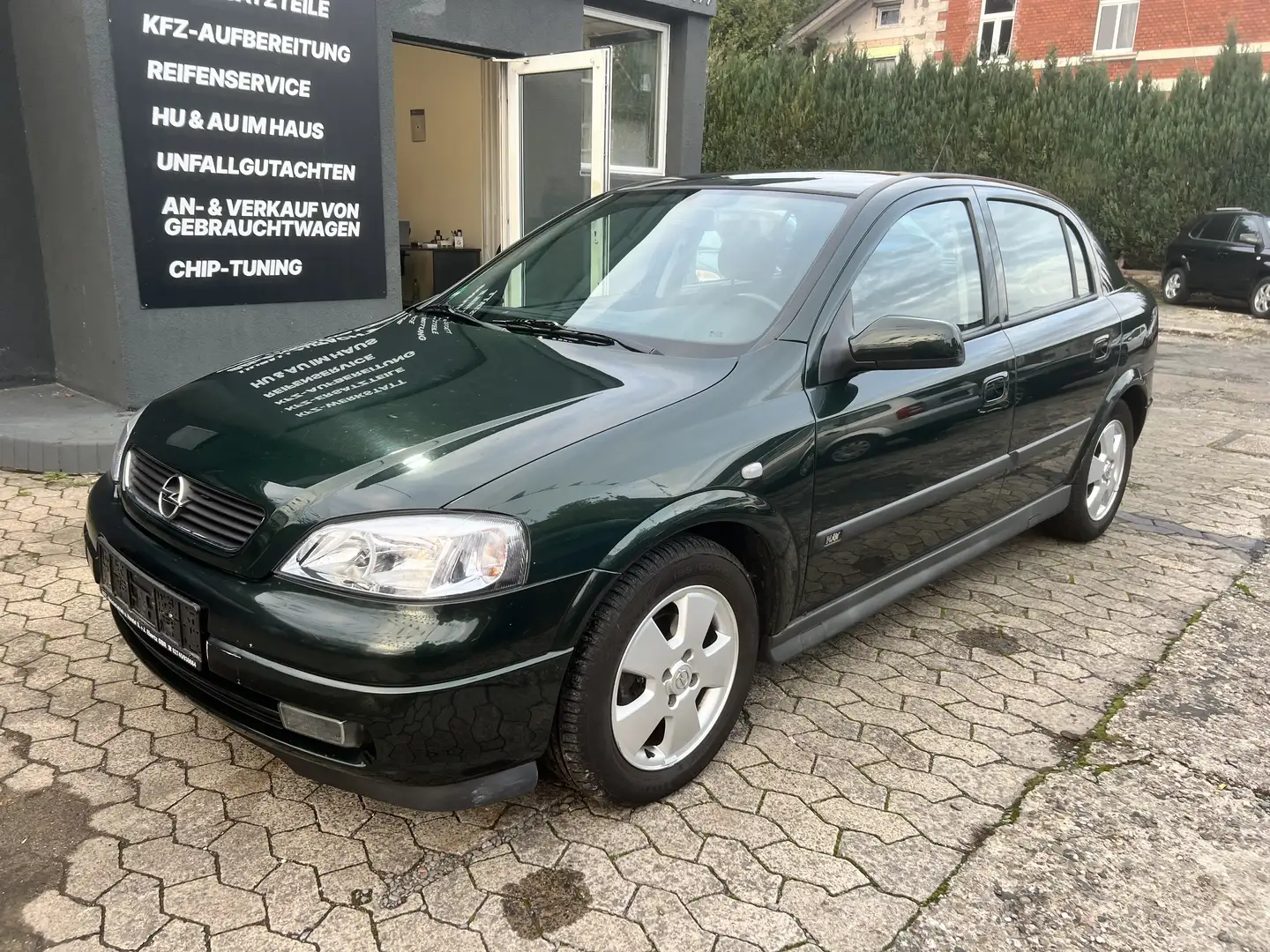 Opel Astra 1.6 Elegance/Klima/1 Hand/EF/Tüv+Au Neu Vert - 2