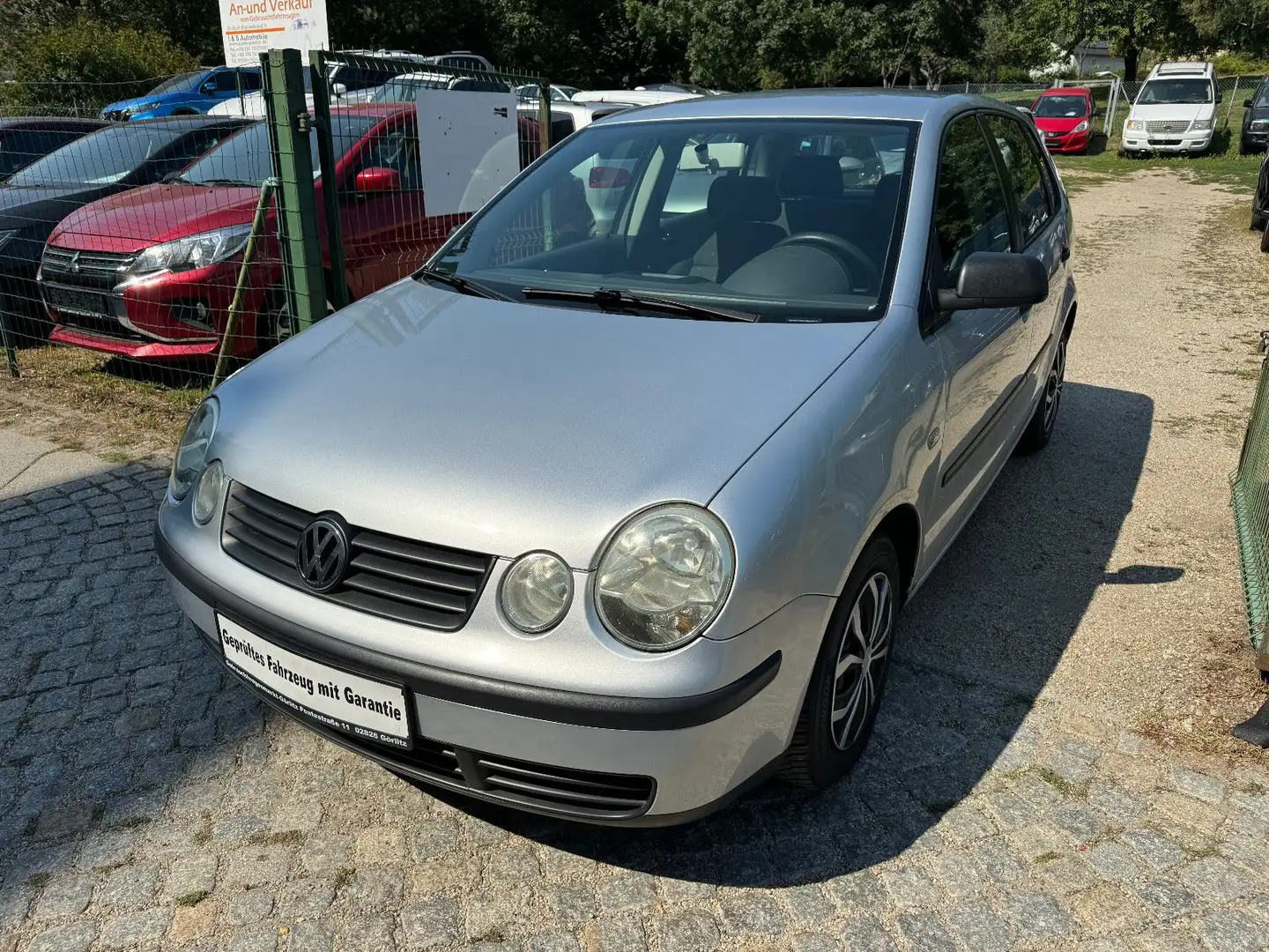 Volkswagen Polo IV Scheckheft Steuerkette neu Klima USB Silber - 1