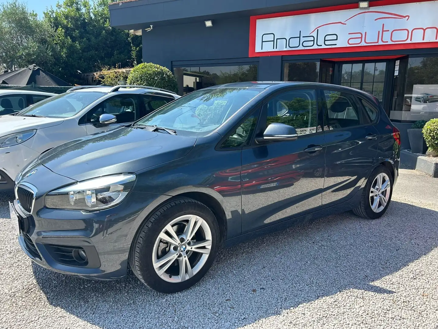 BMW 216d Active Tourer solo 115000km EURO 6 Grigio - 1
