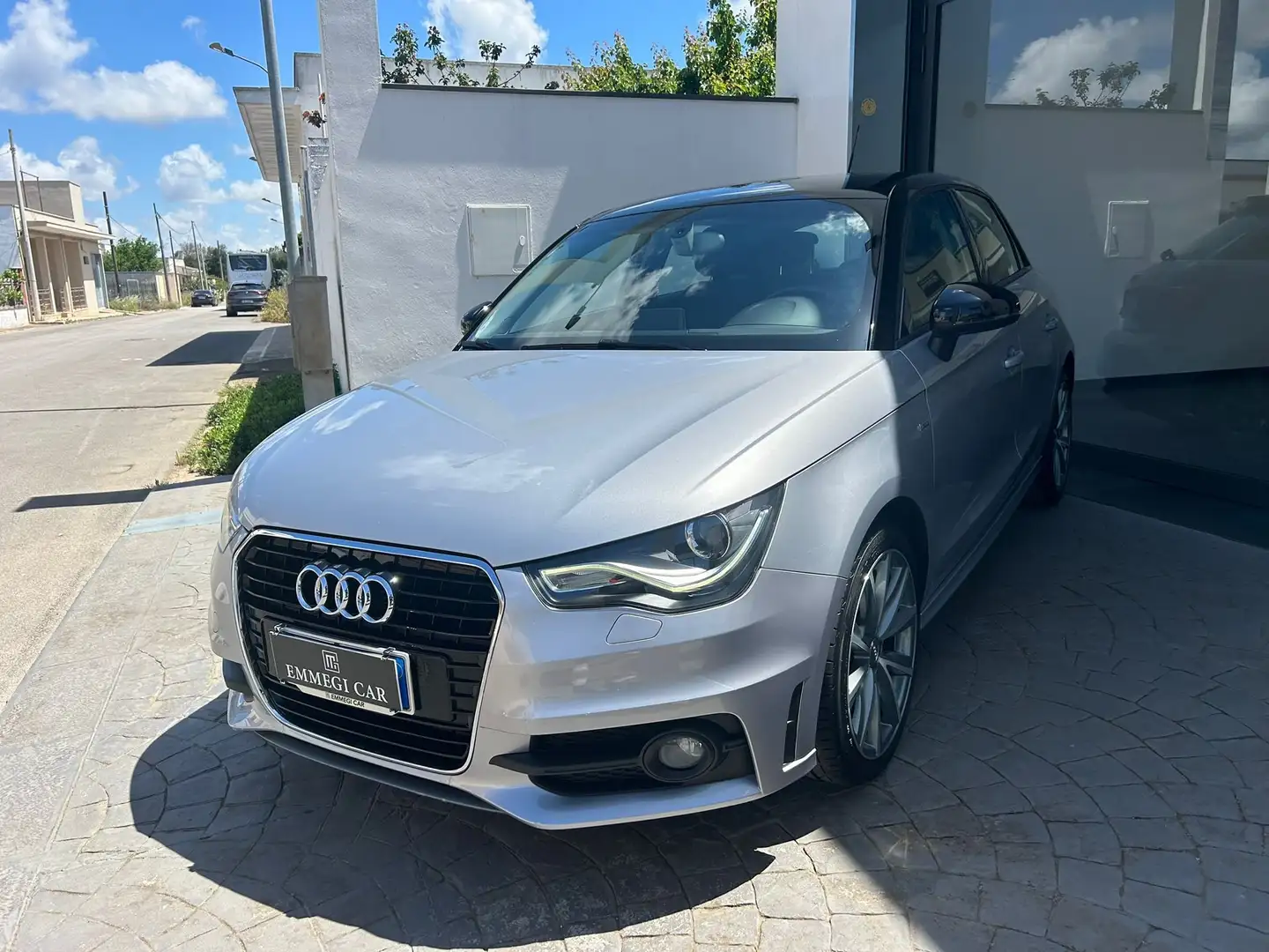 Audi A1 SPB 1.6 TDI 90Cv 5P S-LINE LED -2014 Argent - 2