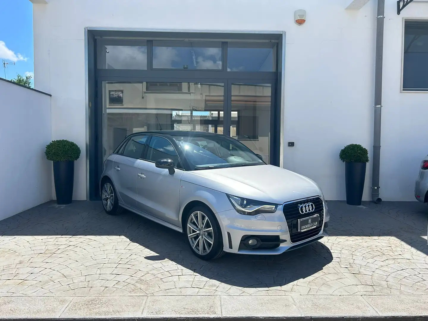 Audi A1 SPB 1.6 TDI 90Cv 5P S-LINE LED -2014 Argent - 1