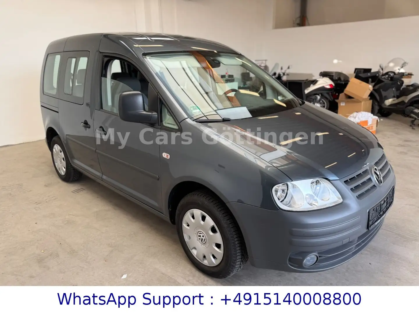 Volkswagen Caddy Life 1.6 Gewinner 1.HAND NUR 97 TKM Grijs - 2