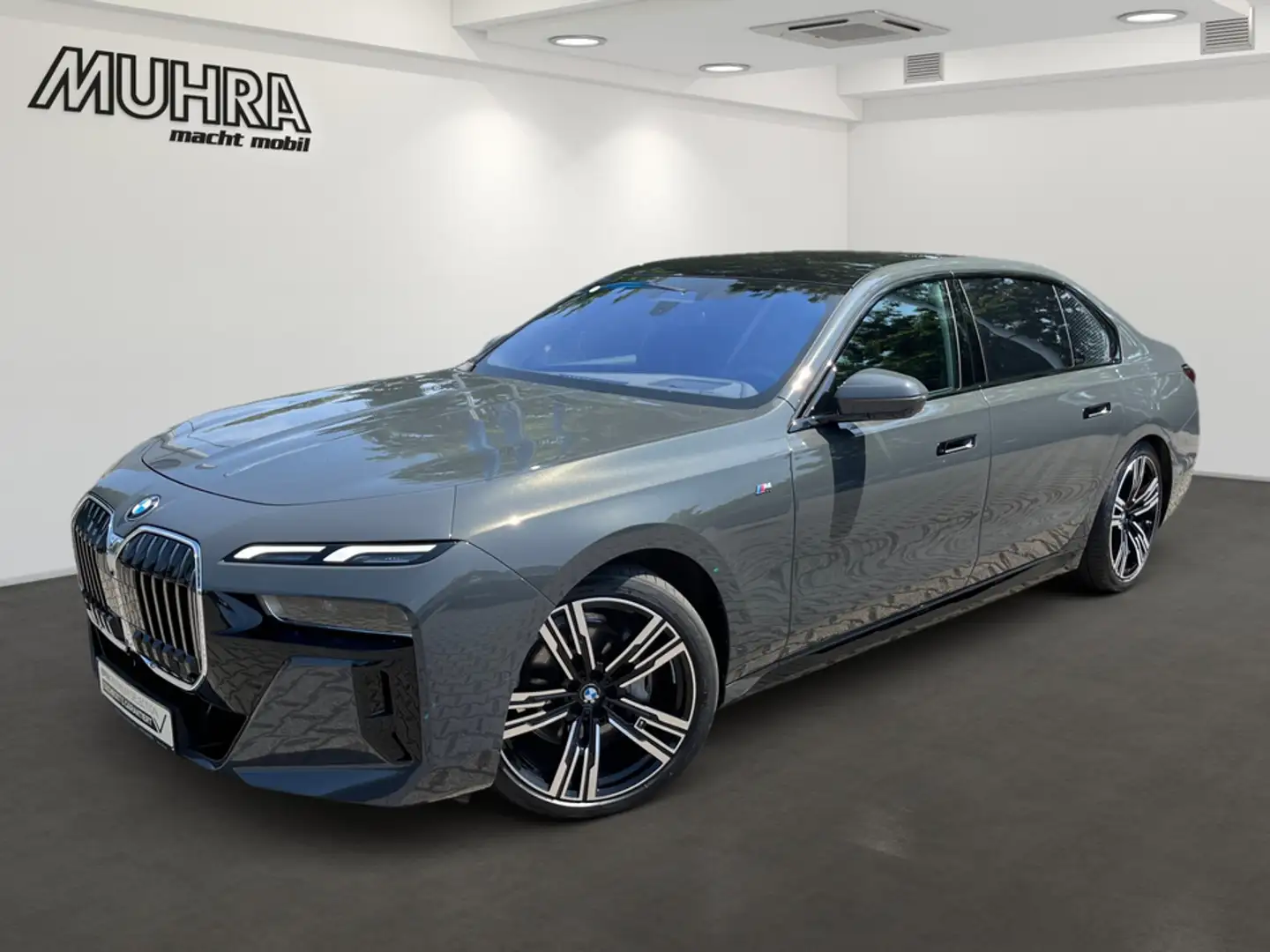 BMW 740 d xDrive M Sport 21" Pano Sky Fond TV Sthzg. Gris - 2