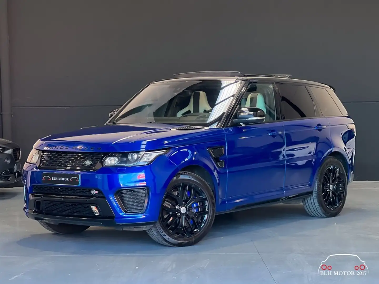 Land Rover Range Rover Sport SVR 5.0 V8 SC 550cv Bleu - 1