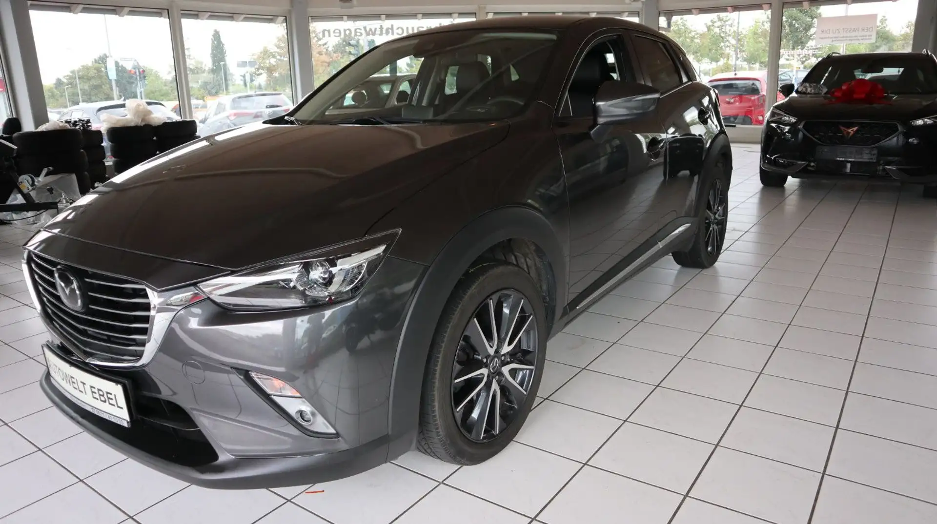 Mazda CX-3 *150PS*AWD*AUTOMATIK*BOSE*NAVI*LED*INSP. NEU Grau - 1