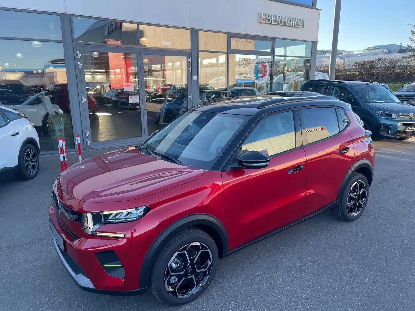 Citroen C3 ë Elektro 113 Max Rood - 1