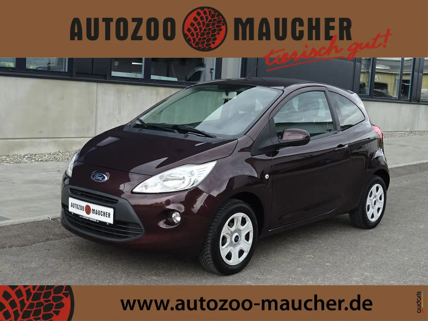 Ford Ka/Ka+ 1.2 Titanium/Klima/Garantie/Zahnriemen NEU Marrone - 1