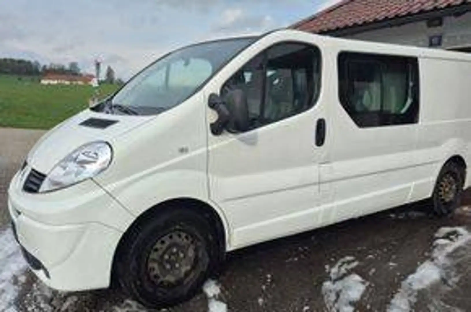 Renault Trafic L2H1 Doka Weiß - 1